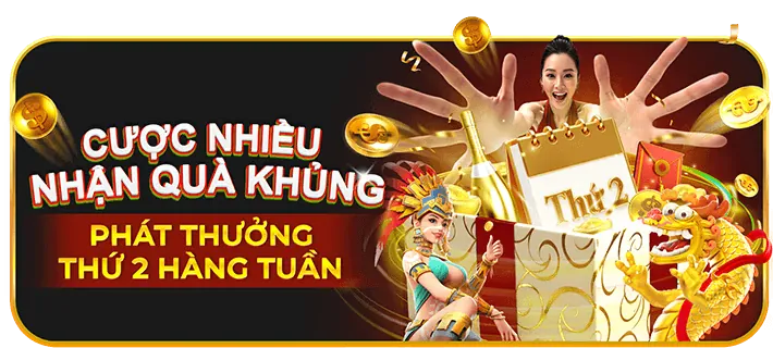 Ưu đãi đặc biệt cho game slot và bắn cá 18win3