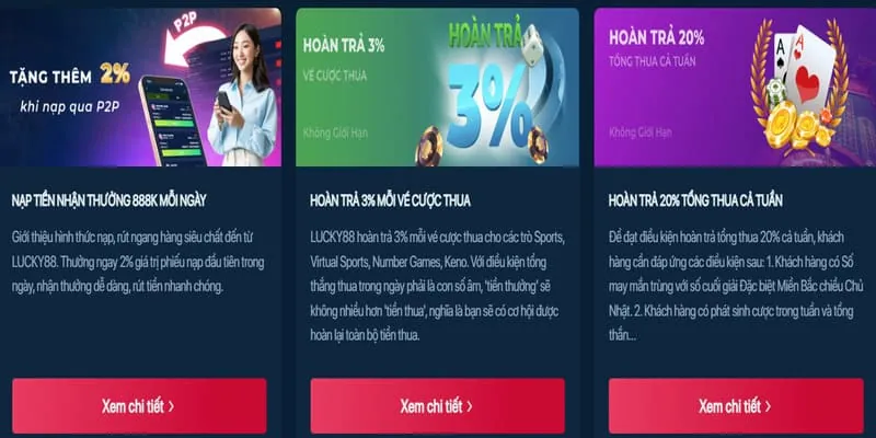 Khuyến mãi chào mừng tại 18win3 casino